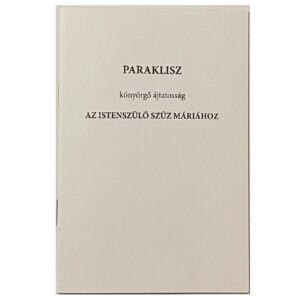 Paraklisz - imafüzet